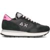 SUN68 ALLY SOLID NYLON Sneaker donna nera
