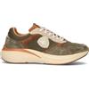 BLAUER Sneaker uomo militare/marrone