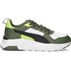 PUMA TRINITY 2 LT Jr Sneaker ragazzo verde/bianca