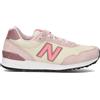 NEW BALANCE 515 Sneaker donna rosa/panna