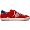 PHILIPPE MODEL Sneaker uomo rossa in suede