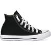 CONVERSE Sneaker alta donna nera in tessuto
