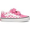 VANS OLD SKOOL V Sneaker bimba bianca/rosa