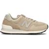 NEW BALANCE 574 Sneaker donna beige