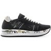 PREMIATA Sneaker donna nera in tessuto