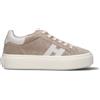HOGAN CROSSWIND Sneaker donna beige in suede