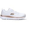 SKECHERS SPORT Sneaker donna bianca
