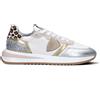 PHILIPPE MODEL Sneaker donna bianca/argento