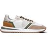 PHILIPPE MODEL Sneaker uomo bianca/marrone