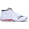 MIZUNO WAVE LIGHTENING PRO MID Scarpa pallavolo uomo bianca