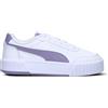 PUMA CARINA MIA JR Sneaker ragazza bianca/lilla