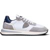 PHILIPPE MODEL Sneaker uomo bianca/blu