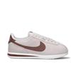 NIKE CORTEZ Sneaker donna bianca/marrone in suede