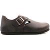 BIRKENSTOCK LONDON Scarpa donna marorne in pelle