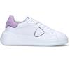 PHILIPPE MODEL Sneaker donna bianca/lilla