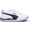 PUMA ST RUNNER V4 L JR Sneaker ragazzo bianca/nera in pelle