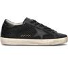 GOLDEN GOOSE SUPERSTAR CLASSIC WITH LIST Sneaker donna nera