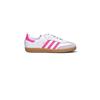 ADIDAS SAMBA OG Sneaker bimba bianca/rosa in pelle