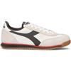 DIADORA CROSS Sneaker uomo bianca/nera in pelle