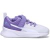 PUMA - FLYER RUNNER V INF Scarpa running bimba bianca/lilla