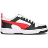 PUMA - REBOUND V6 LOW Sneaker uomo bianca/nera/rossa