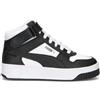PUMA - CARINA STREET MID Sneaker donna bianca/nera in pelle