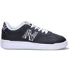NEW BALANCE Sneaker donna nera in pelle