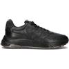 HOGAN - HYPERLIGHT Sneaker uomo nera in pelle