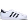 ADIDAS - SUPERSTAR Sneaker uomo bianca/nera in pelle