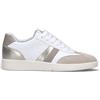 GEOX Sneaker donna bianca/taupe chiaro