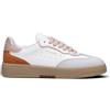 JANET&JANET Sneaker donna bianca/rosa in pelle