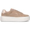 CALVIN KLEIN Sneaker donna taupe in suede