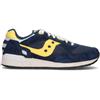 SAUCONY - SHADOW 5000 Sneaker uomo blu/gialla in suede
