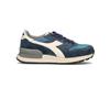 DIADORA HERITAGE Sneaker uomo blu in suede