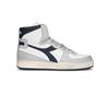 DIADORA HERITAGE - MI BASKET USED Sneaker uomo bianca/grigia in pelle
