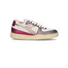 DIADORA HERITAGE - MI BASKET ROW CUT METAL PIGSKIN USED WN Sneaker donna bianca/rosa in pelle
