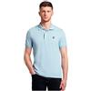 Lyle & Scott Uomo Polo Monocolore Tipped con Riga