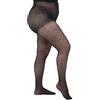 LEELA LAB Collant Donna Curvy Fashion - Collant Pois 30 Denari Calze curvy taglie forti, Calze donna curvy velate e ricamate con pois - Made in Italy per ogni occasione