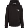 Calvin Klein Felpe Small CK Monogram Hoodie Bambino