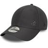 New Era NOS Flawless 9Forty - Berretto regolabile NY Yankees, grigio scuro, taglia: unica, grigio., Taglia unica