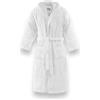 Bassetti Time Accappatoio Spugna con Cappuccio Uomo Donna da 360 gr/mq, Bianco, S