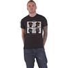Gorillaz T-Shirt Group Circle Rise Band Logo Nue Ufficiale Uomo Blu Zaffiro
