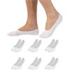 CALZITALY PACK 6-12 Paia Calzini Fantasmini Corti in Cotone, Salvapiedi Unisex, Calzini Invisibili Uomo Donna | Made in Italy