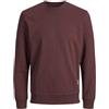 Jack & Jones Jjebradley Sweat Crew Noos Jjebradley Sweat Crew Noos Uomo (Pacco da 1)
