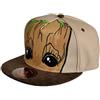 Elbenwald Snapback Cap - Marvel Motivi come Deadpool, Captain America Bottiglietta a scatto multicolore