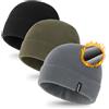 Zylioo S/M/L/XL/XXL Cappello in pile per teste grandi/piccole, berretto da ciclismo sotto il casco, berretto da corsa