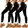 SINOPHANT Leggins Termici Donna Invernali | Leggings Vita Alta Caldi Elastici Pantaloni Invernale Felpati Sportivi