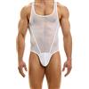 Modus Vivendi Intimo Uomo Canotta Mussola, bianco, L