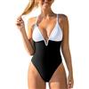 CUPSHE Costume da Bagno Intero Monospalla Candy Rain da Donna
