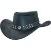 Black Jungle Yukon - Cappello da cowboy in pelle
